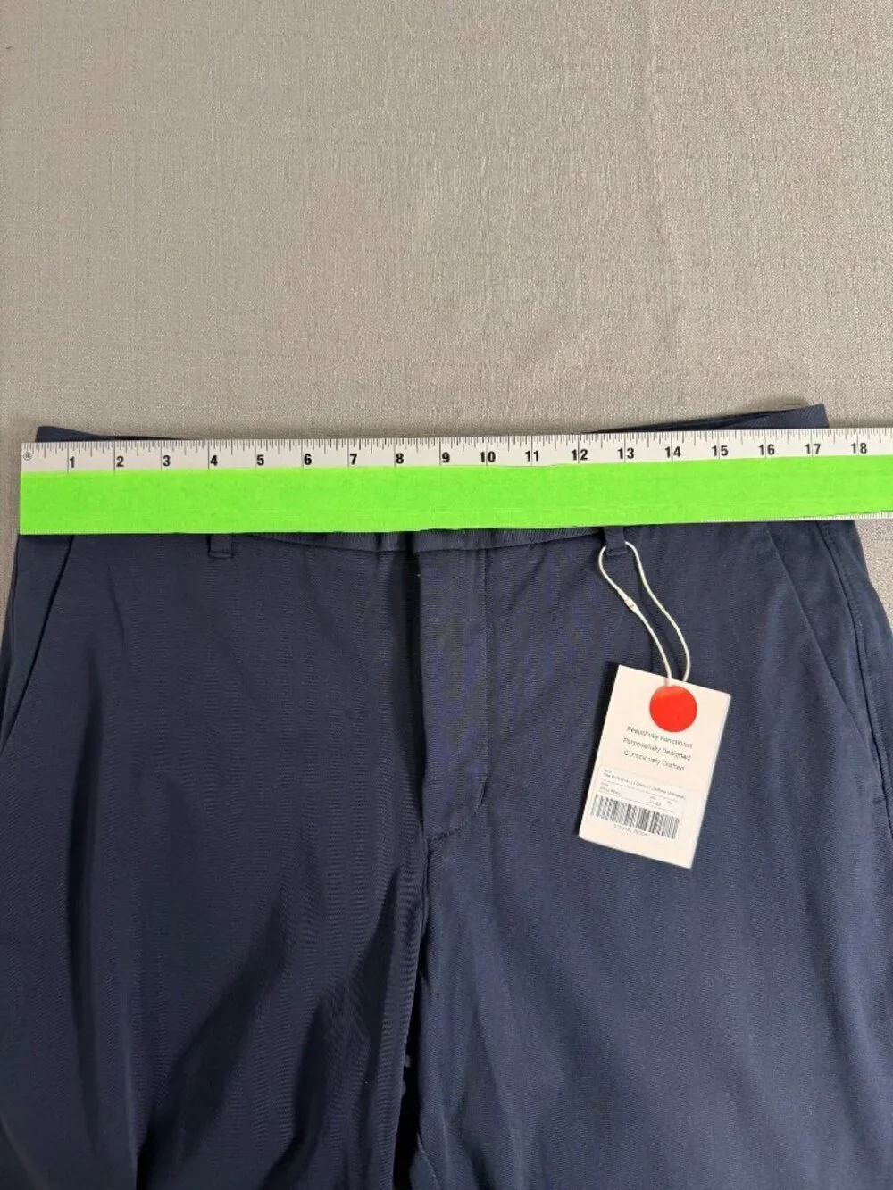 Everlane The Performance Chino Uniform Pants Athletic Fit 34x32 Navy Preppy